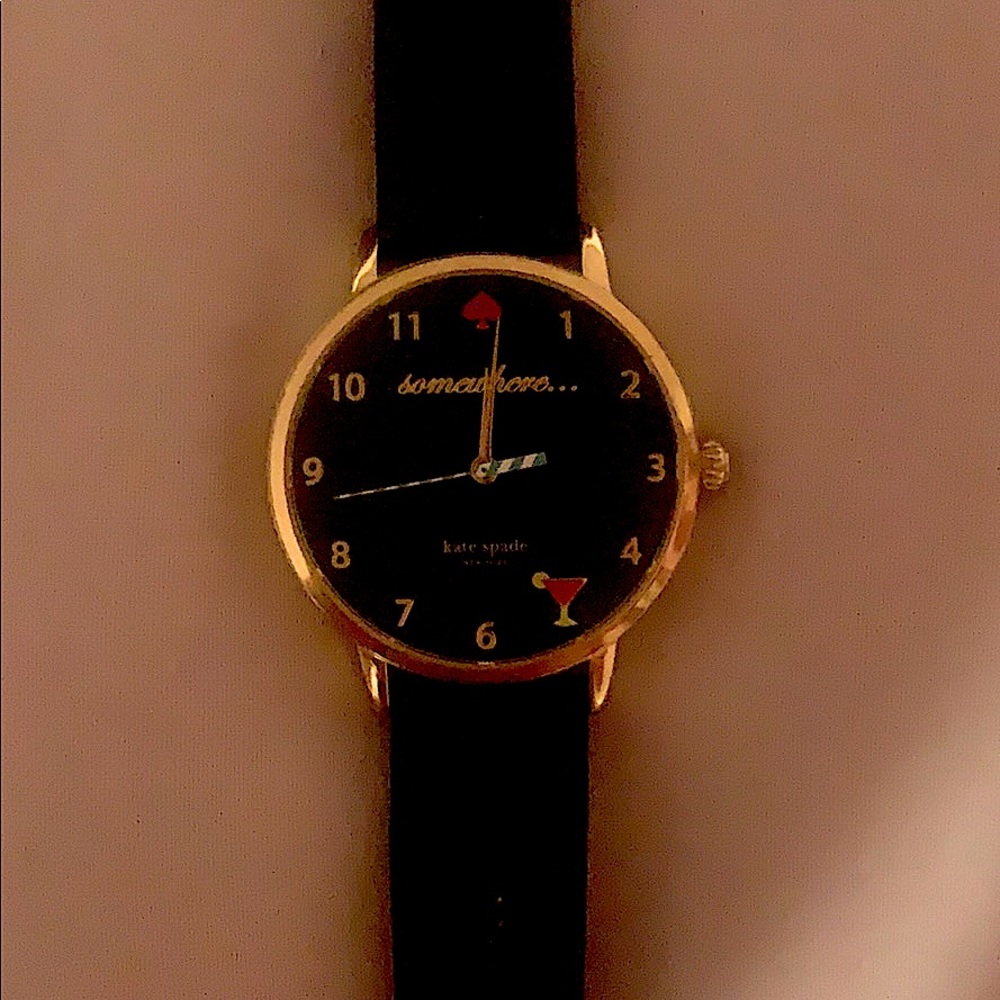 Kate Spade- genuine leather - 5 ‘o clock somewhere